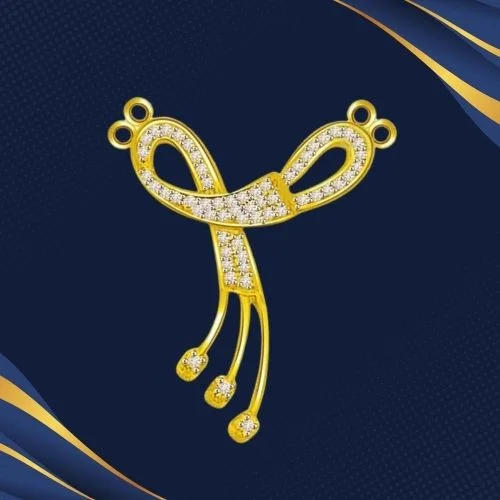 You Are My Love Gold & Diamond Pendant For Her (DN232)