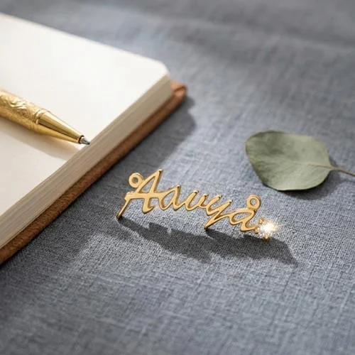 Name Pendant - Real Diamond Pendant (DN443)