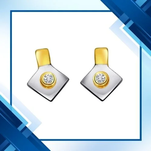 Sweet Surprise - Real Diamond Solitaire Earrings (ER72)