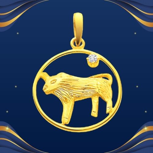 Taurus Zodiac Pendant (S318)