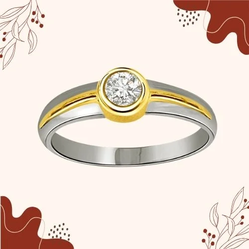 Real Diamond Solitaire 18kt Engagement Ring (SDR1626)