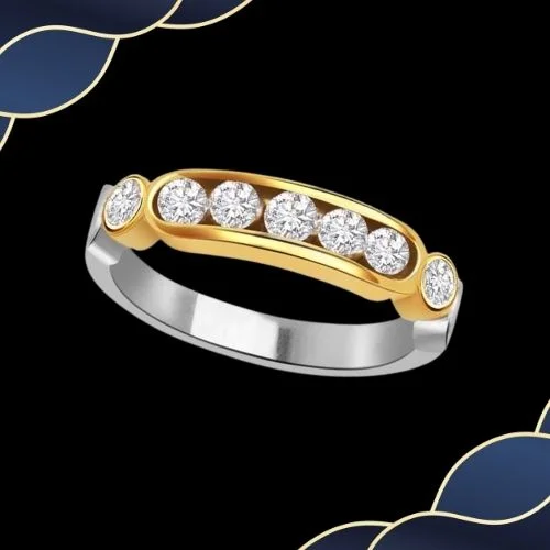 Seven Wonder 1.05cts Half Eternity Ring (SDR258)