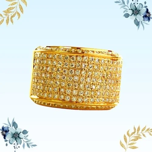 Rambling Rose - Real Diamond Ring (SDR45)