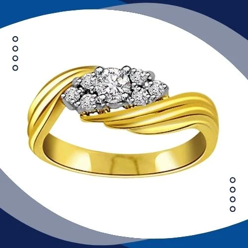0.67cts Real Diamond Gold Ring (SDR463)