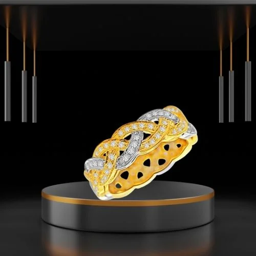 A Symphony of Gold and Diamonds: Pure Elegance in Every Detail