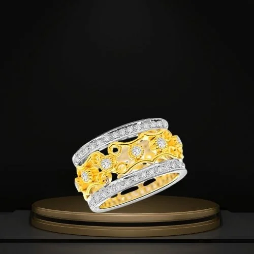 Really Romantic - Real Diamond Ring (SDR72)