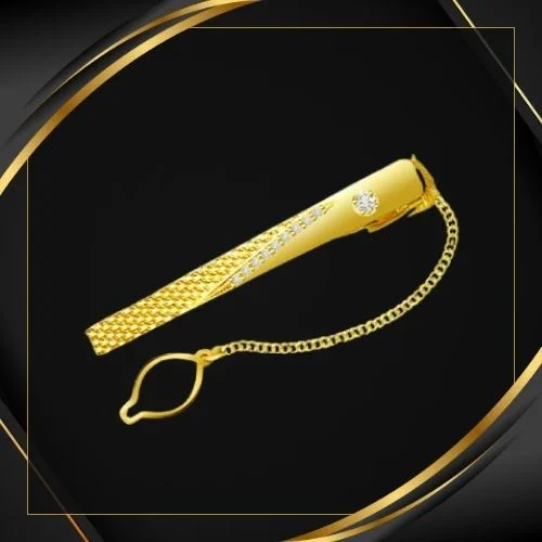 Sparkling Knot 0.13cts Diamond VS Clarity Tiepin (TiePin2)