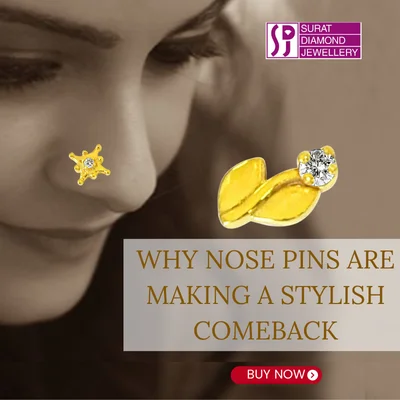 Why Nose Pins Are Making a Stylish Comeback 400x400