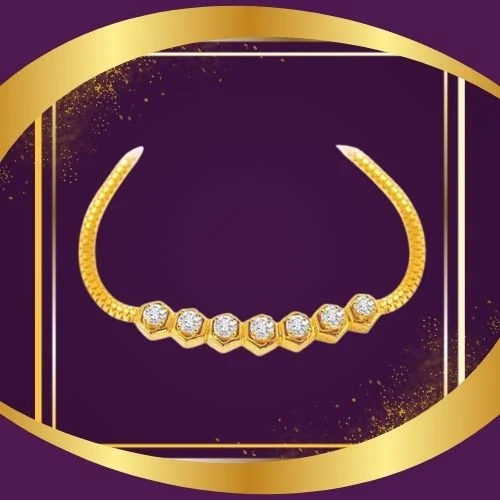 Shinning Stars Beautiful Diamond Necklace (DN1110)