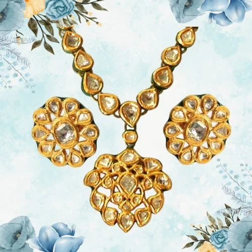 Villandi Type Rose Cut Diamond Pendant (DN21)