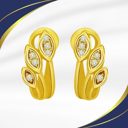 Starry Love 0.12cts Diamond Earrings (ER226)
