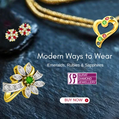 Modern Ways to Wear Emeralds, Rubies & Sapphires 400x400