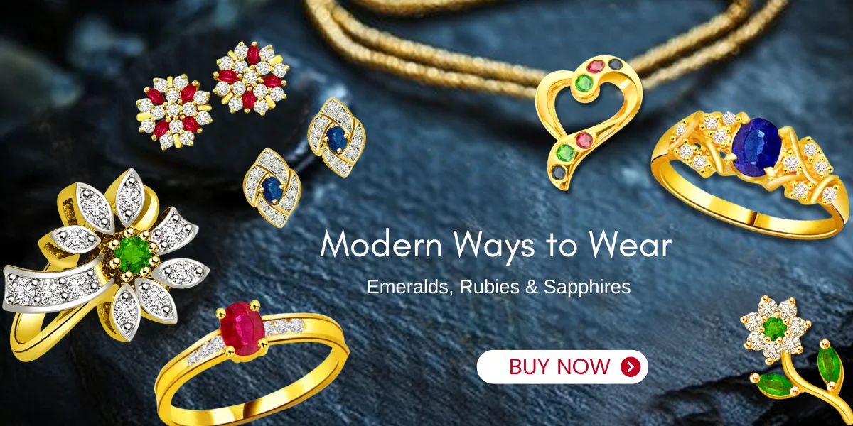 Modern Ways to Wear Emeralds, Rubies & Sapphires