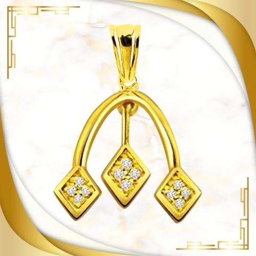 Drop of Love - Real Diamond Pendant (P372)