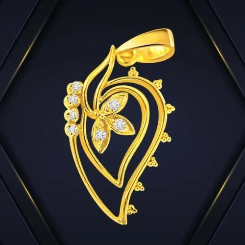 Thoughts of You - Real Diamond Pendant (P8)