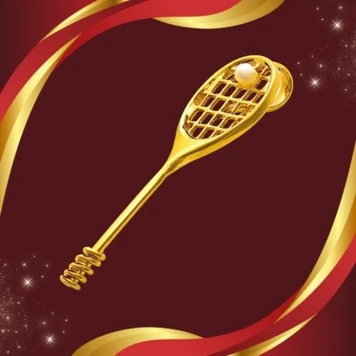 Tennis Trend - Real Diamond & 18K Gold Pendant (S305)