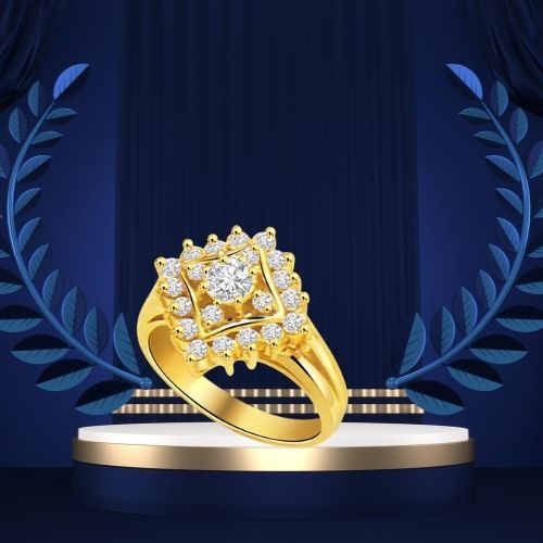 I Adore You - Real Diamond Ring (SDR202)