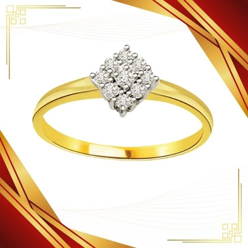 Mystic Flora Designer 1.00cts Real Diamond Ring (SDR221)