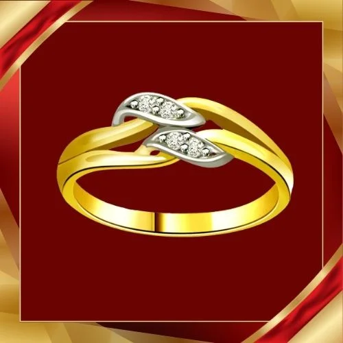 Classic Real Diamond Gold Ring (SDR620)