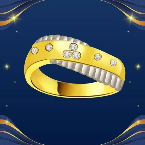 Classic Real Diamond 18kt Gold Ring (SDR693)