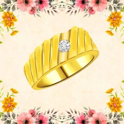 0.05cts Solitaire Real Diamond Ring (SDR922)