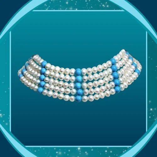 Elevate Your Elegance: Unveil the Mystique of the Ostentatious Turquoise and Pearl Symphony