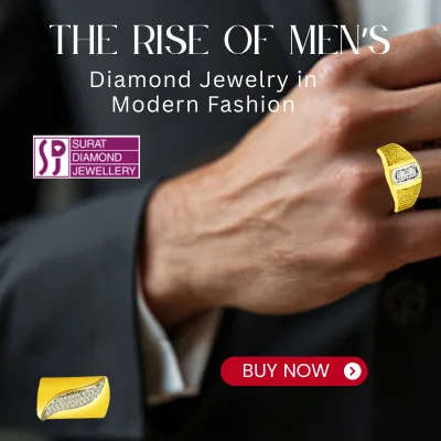 The Rise of Men’s Diamond Jewelry in Modern Fashion
