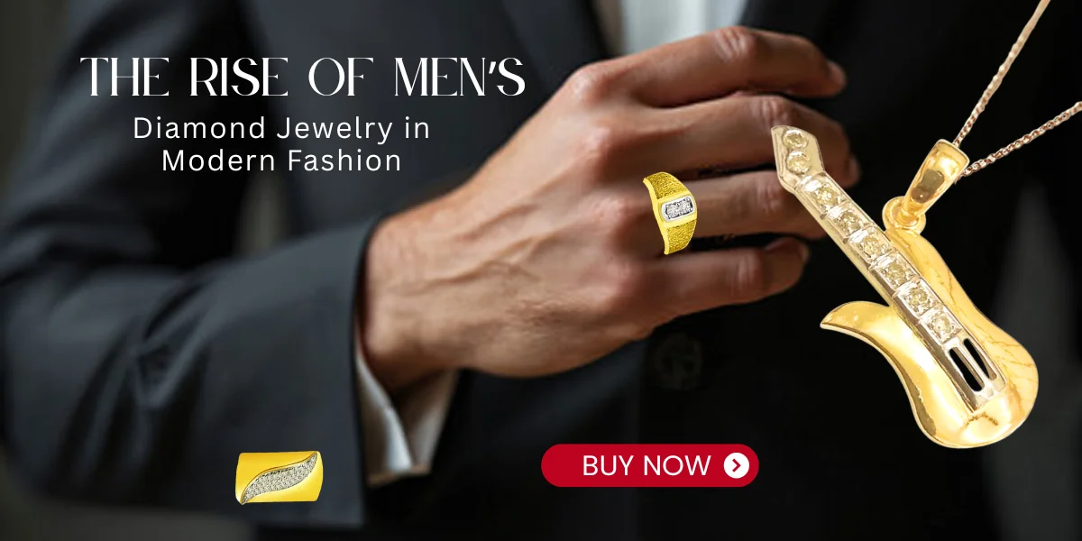 The Rise of Men’s Diamond Jewelry in Modern Fashion