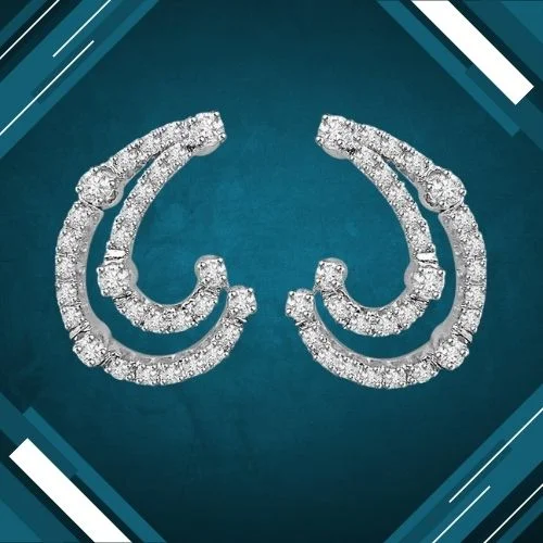 Two of A Kind - 1.06cts Diamond Earring (BT18)