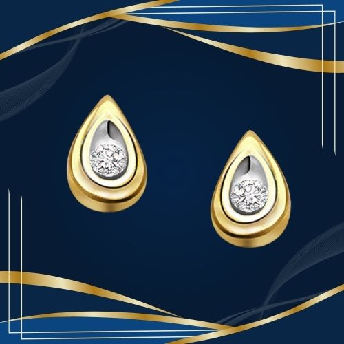 Drop of Love Real Diamond Earrings (ER101)