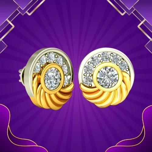 Princess Beauty 0.25 cts Diamond Kudajodi Earring (ER150)