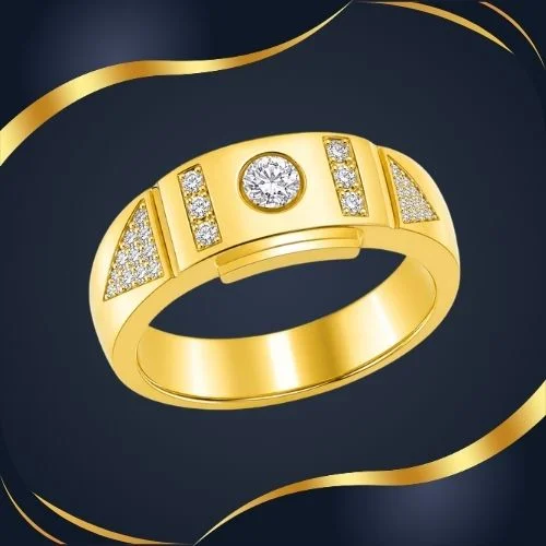 Solitaire Real Diamond 18k Engagement Ring (SDR1248)