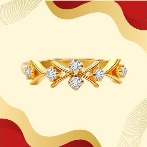 Ziczac Love Fresh n Fine Real Diamond Ring (SDR31)