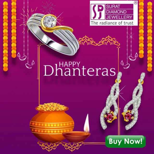 We wish you a very Happy Dhanteras! 
.
.
.
We celebrate the beginning of Diwali 2022, with the auspicious festival of Dhanteras! May your life shimmer with silver, shine with gold and dazzle with Diamonds!
.
.
.
#dhanteras #happydhanteras #shubhdhanteras #goldpendant #goldjewellery #goldjewelry #gold #dhan  #auspicious #startofdiwali #diwali2022