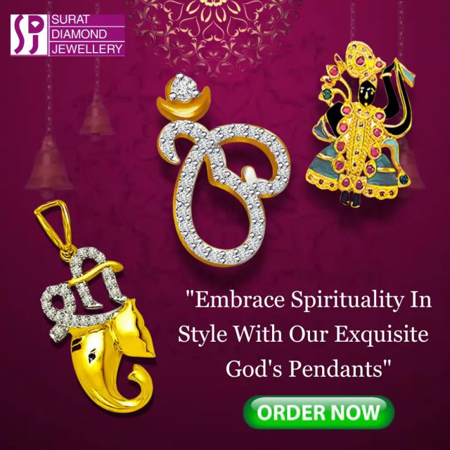 🌟 "Dazzle with Devotion! Unearth Divine Elegance with Our Exclusive Hindu Gods Pendants Collection" 🌟

Looking to express your faith fashionably? Our meticulously crafted Hindu Gods Pendants are your answer!

Made with love and precision, our collection features carved emeralds, studded diamonds, gold, and silver pieces - all telling tales of the divine. Our pendants offer a perfect blend of religious significance and trend-setting elegance.

🎁 Make a bold statement or gift a loved one a timeless token of protection and devotion.

Why Choose Us?

🔹 Crafted with Care: Each pendant exhibits our commitment to perfection and unparalleled craftsmanship.
🔹 Divine Presence: Carry your chosen deity's blessings everywhere.
🔹 Premium Materials: Experience luxury with our ethically sourced, radiant materials.
🔹 Versatile Styles: There's something to match every preference.
Make your first purchase even sweeter - enjoy 15% off with the code "DIVINE15"! Plus, we deliver worldwide, fast and secure.

Claim your divine elegance now! Click here 
https://www.suratdiamond.com/pendants/religious-pendants.aspx 
to shop our exclusive collection.