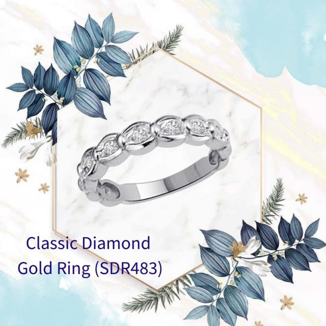 🌟✨✨✨Sparkle Alert!✨✨✨🌟

💎 Check out these mesmerizing beauties! 💎

💍 Our exclusive collection features 8 exquisite diamonds, totaling 0.48 carats. Their brilliance is bound to steal your heart! 😍 With a dazzling I/J color grade and a VS clarity rating, these diamonds are the epitome of elegance and sophistication.

⚡ But wait, there's more! ⚡ Each diamond is carefully set in 14kt white gold, weighing 2.500 grams. This is pure luxury at its finest!

🌟 Picture yourself wearing these stunning jewels, and let your imagination take flight as you envision the compliments and envy they'll inspire. ✨✨✨

🔥 Embrace the power of timeless beauty and make a statement that lasts a lifetime. These diamonds are the perfect embodiment of love, luxury, and everlasting memories. 💖💎

💫✨ Don't miss out on this incredible opportunity to own a piece of true elegance. ✨💫

💬 Share your thoughts below! Which diamond caught your eye? Tag someone who deserves to shine brighter than ever before. Let's start a conversation that sparkles! 💬✨💎

👍🔥 Like, share, and spread the love! Double-tap if you're ready to elevate your style with these exquisite diamonds. 💍✨

💎💃 It's time to make your dreams come true. Visit our store today and let our experts guide you on your journey to finding the perfect diamond masterpiece. ✨✨✨

👉✨ Don't forget to click that "Shop Now" button and discover the allure of these breathtaking diamonds! 💫💎✨ 

Click on - https://www.suratdiamond.com/rings/sdr483-gold-diamond-rings.aspx