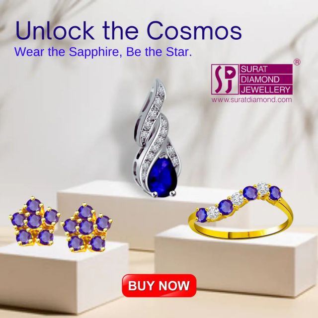 "Transform Your Life with Our Cosmic Sapphire Jewelry – It's Not Just Elegance, It's Destiny!"

 Body Copy:
Imagine holding the universe in the palm of your hand. With our **Sapphire Jewelry Collection**, you're not just wearing jewelry; you're embracing destiny. 

Key Benefits:
Cosmic Alignment: Not just an accessory, but a portal to universal wisdom.
Rare Elegance: Craftsmanship so divine, it's like wearing a slice of heaven.
Infinite Hues: Sapphires in blues, teals, and violets that'll make your soul dance!

Limited-Time Bonus:** Order NOW and receive a matching sapphire pendant absolutely FREE! Hurry, the cosmos won't wait.

Click 'Shop Now' to seize this celestial opportunity. The universe is not just calling; it's shouting your name! 

https://www.suratdiamond.com/rings/sapphire-diamond-ring.aspx

Your universe is expanding, and it's studded with sapphires. Don't miss out on destiny; make it yours today!