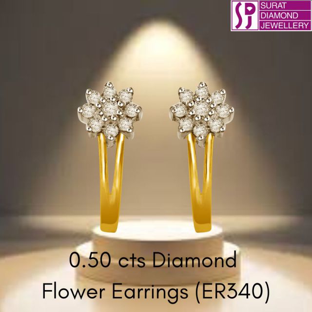 "Unveil Elegance: Diamonds that Tell a Story!"

Experience the epitome of luxury with our Flower Shape Diamond Earrings. Every facet is meticulously crafted, reflecting light in a dance of colors, capturing the essence of timeless beauty. Worried about authenticity? Our diamonds are of the highest clarity, ensuring you wear nothing but the best. Whether it's a gift for a loved one or a treat for yourself, these earrings are more than just jewelry; they're an emotion.

"Discover Your Shine Today! Limited pieces available."

Crafted with the modern, sophisticated woman in mind, our earrings promise not just luxury, but a legacy. Dive into a world where elegance meets emotion. Don't just wear jewelry, wear a story. 

Click on : https://www.suratdiamond.com/earrings/er340-diamond-earrings.aspx