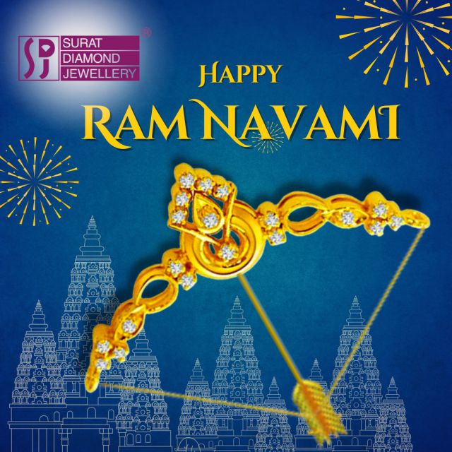 Rama Navami is a Hindu festival that celebrates the birth of Rama, one the most popularly revered deities in Hinduism, also known as the seventh avatar of Vishnu. He is often held as an emblem within Hinduism for being an ideal king and human through his righteousness, good conduct and virtue. 

"Happy Ram Navmi"